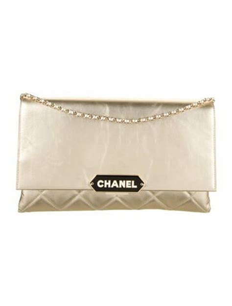 chanel retro label clutch|old fashioned Chanel bags.